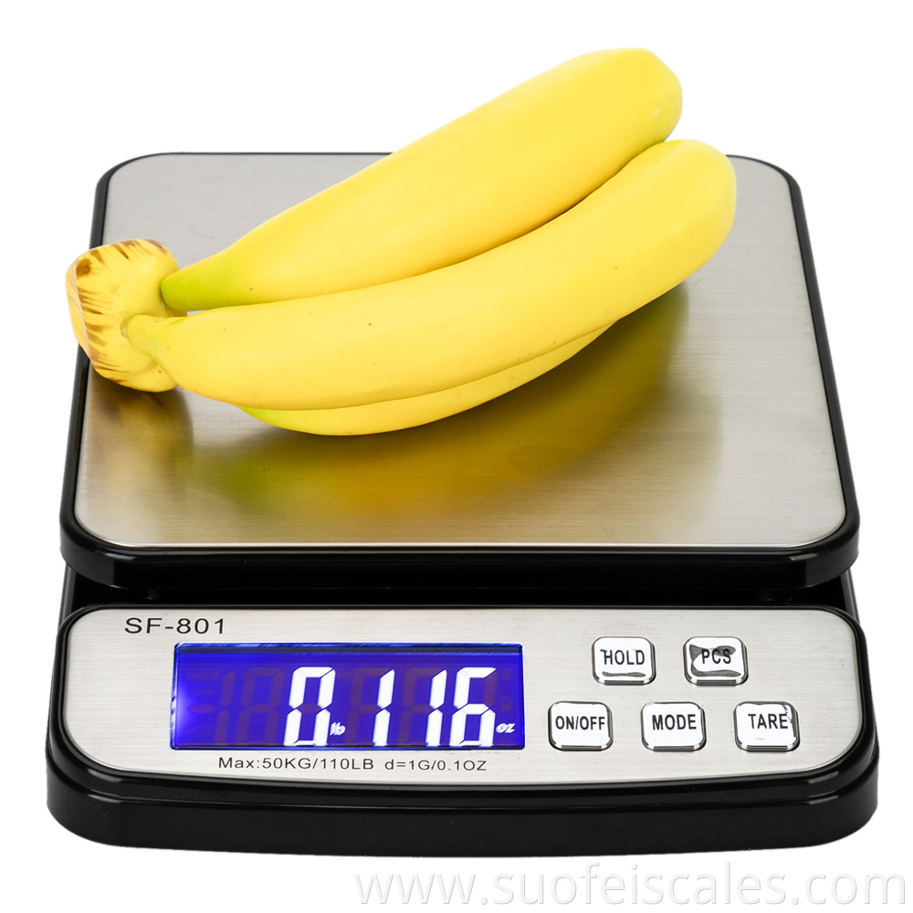SF-801 50kg 0.1oz Digital Weight Postage Kitchen Scale